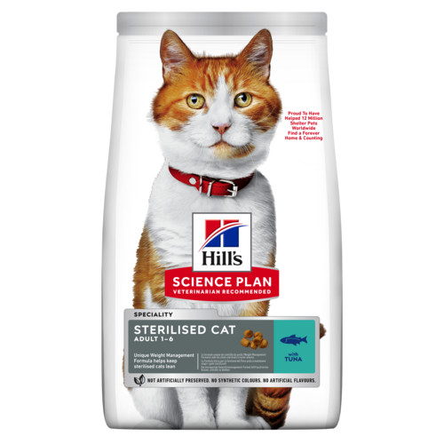 Hill’s Sterilised Cat Adult con tonno per gatto