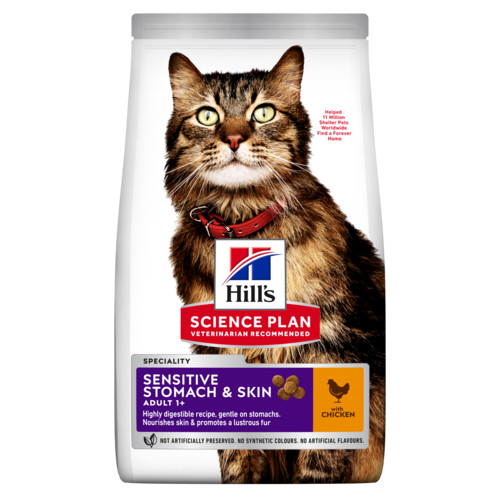 Hill's Adult Sensitive Stomach & Skin Gatto