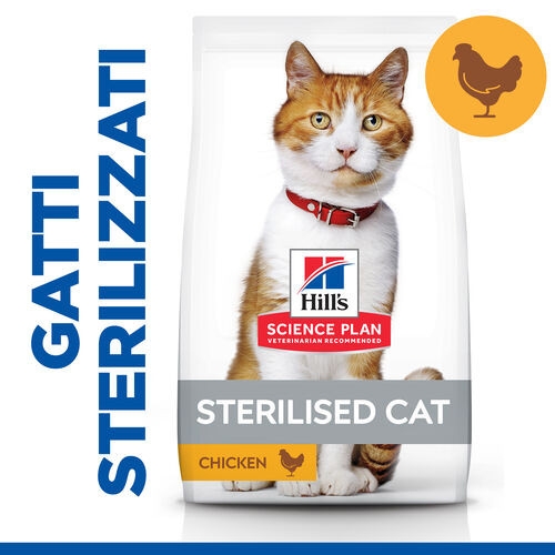 Hill's Young Adult Sterilised Huhn Katzenfutter 