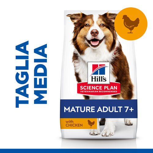 Hill's Mature Adult 7+ Active Longevity Medium Huhn Hundefutter 