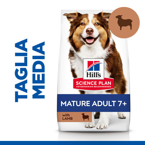 Hill's Mature Adult Medium agnello e riso per cane