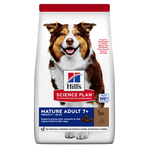 Hill's Mature Adult Medium agnello e riso per cane