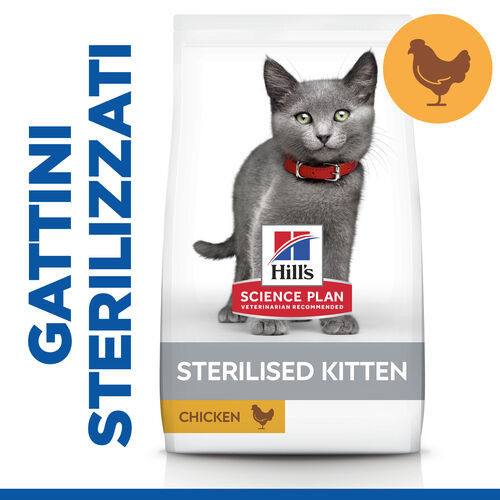 Hill's Kitten Sterilised con pollo per gatto