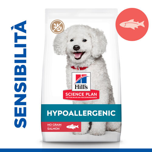 Hill's Adult Small & Mini Hypoallergenic con salmone per cane