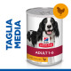 Hill's Adulto con pollo umido per cane (scatola 370 g)