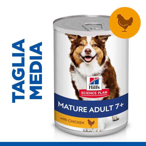 Hill's Mature  7+ Active Longevity Huhn (in Dosen) Hundefutter 