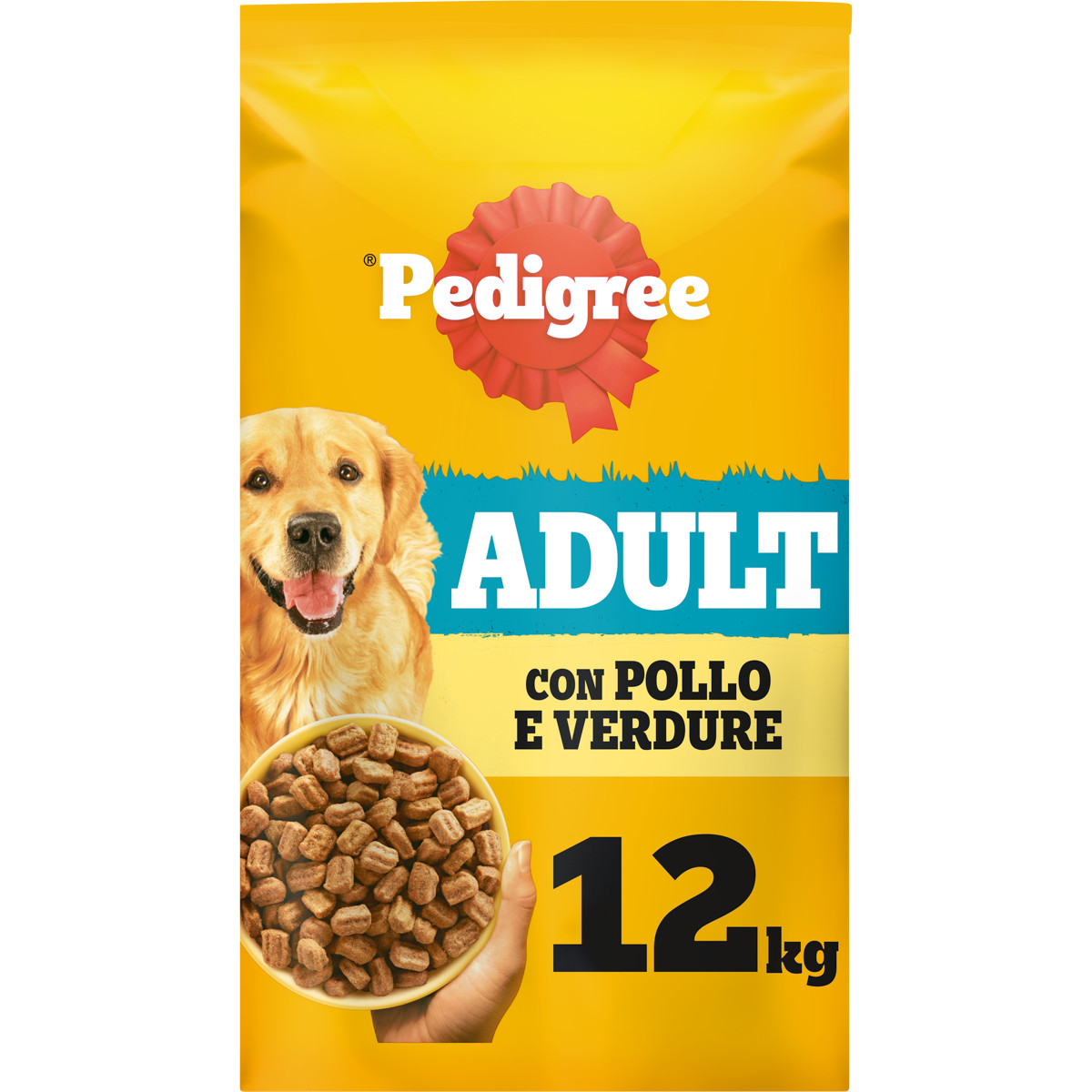 Pedigree Adult con pollame e verdure per cane
