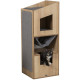 Trixie Cat Tower CityStyle mobile tiragraffi marrone/grigio