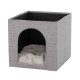 Trixie nicchia Ella 33×33×37cm grigia per gatto