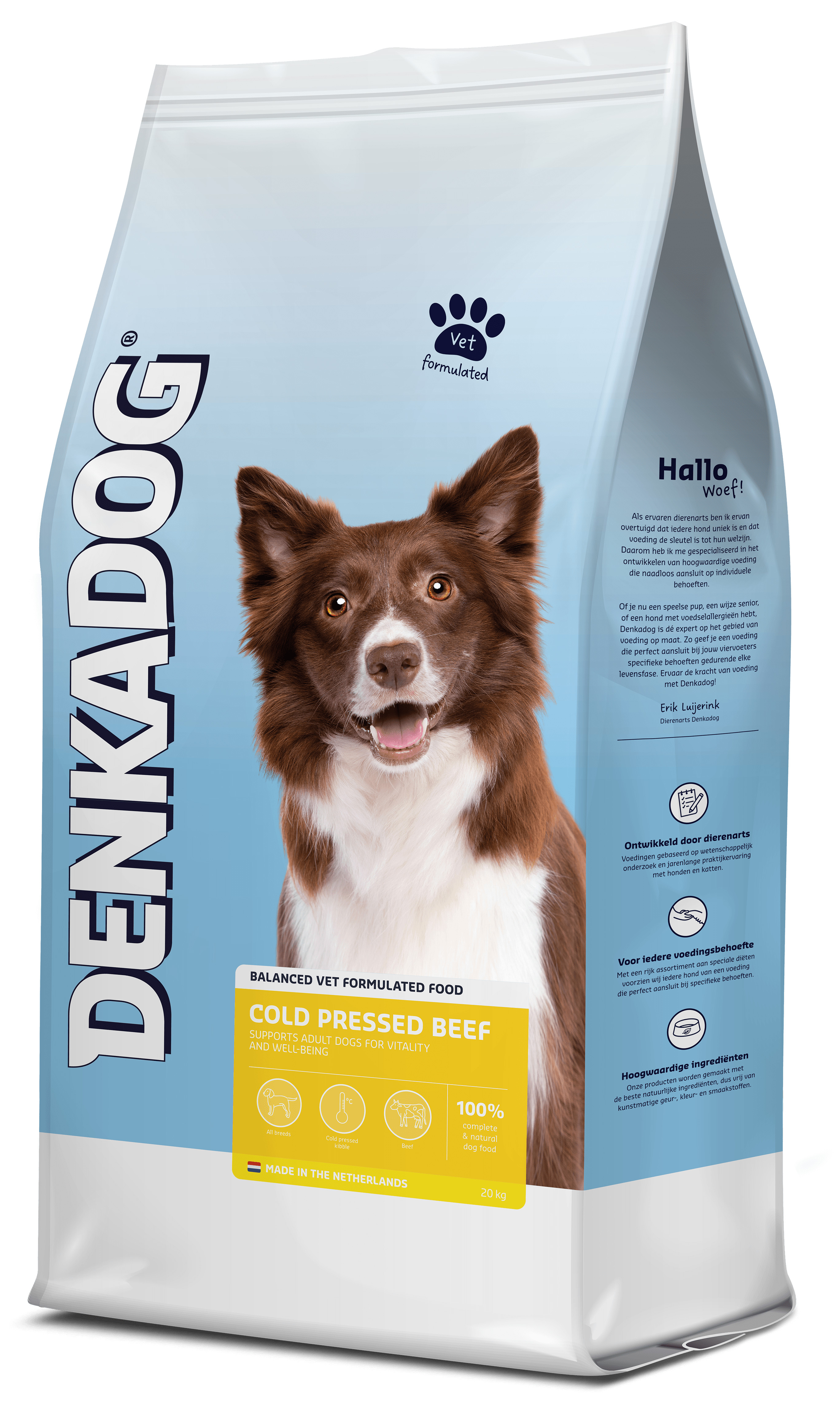 Denkadog Cold Pressed Beef per cane