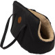 Jack & Vanilla Classy borsa nera per trasporto cane e gatto