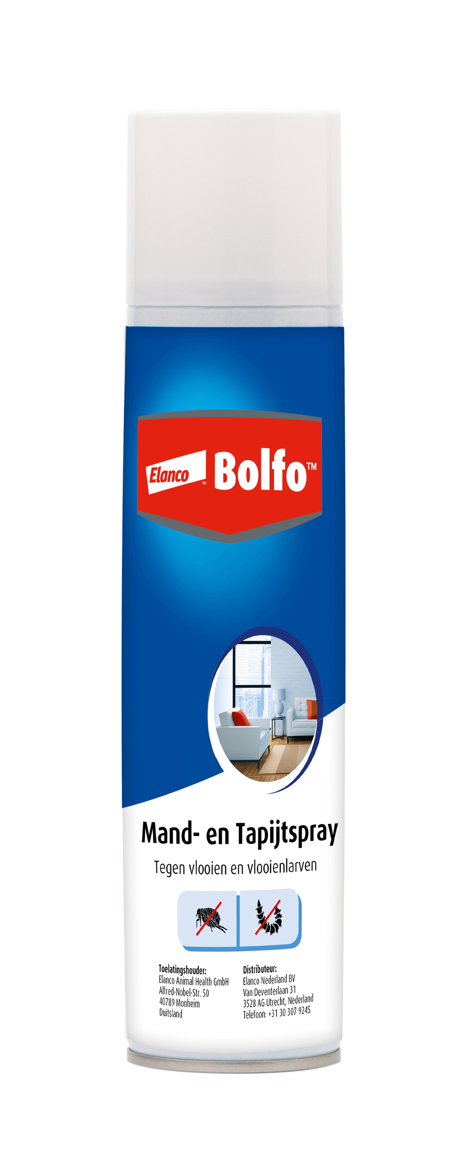 Bolfo Spray antiparassitario per cucce e tappeti