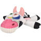 Mucca di peluche per cani