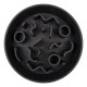 District 70 Bamboo ciotola slowfeeder grigio scuro per cani