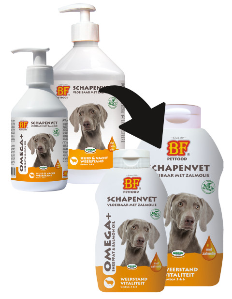 BF Petfood Grasso di pecora liquido per il cane