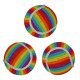 Palline da tennis Rainbow (Arcobaleno) per cane