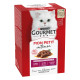 Gourmet Mon Petit Intense con manzo, vitello e agnello cibo umido per gatti (50 g)
