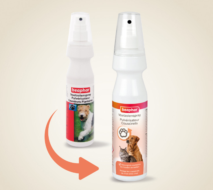 Beaphar Spray cura delle zampe per cani
