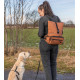 Trixie zaino rolltop / marsupio con guinzaglio