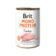 Brit Monoprotein tacchino cibo umido per cane