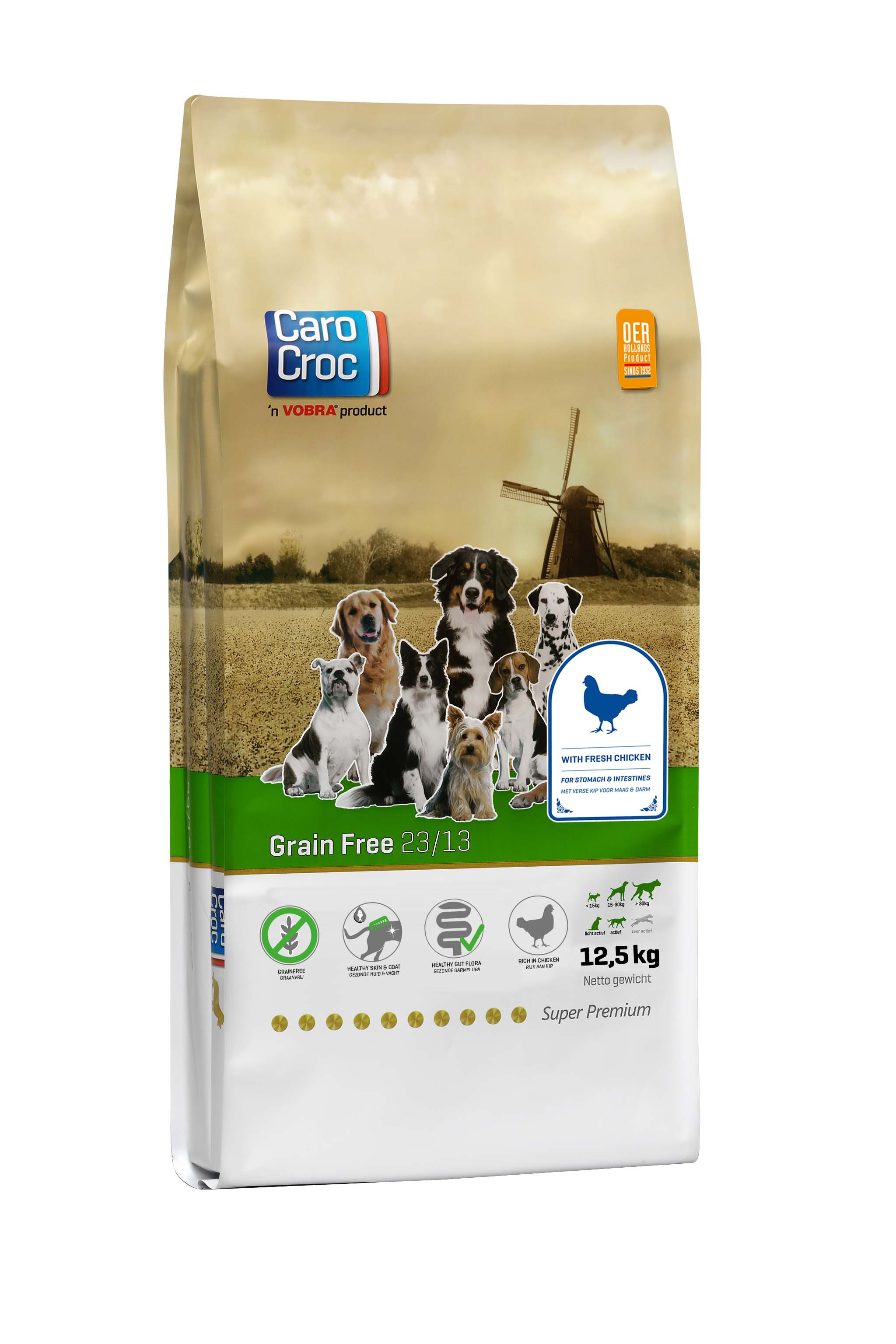 Carocroc 23/13 Grain Free per cani