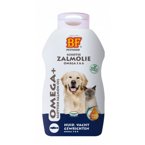 BF Petfood Olio di salmone per cane e gatto