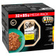 Sheba Mini Filets con pollame in salsa megapack umido per gatto in vaschette (85 g)