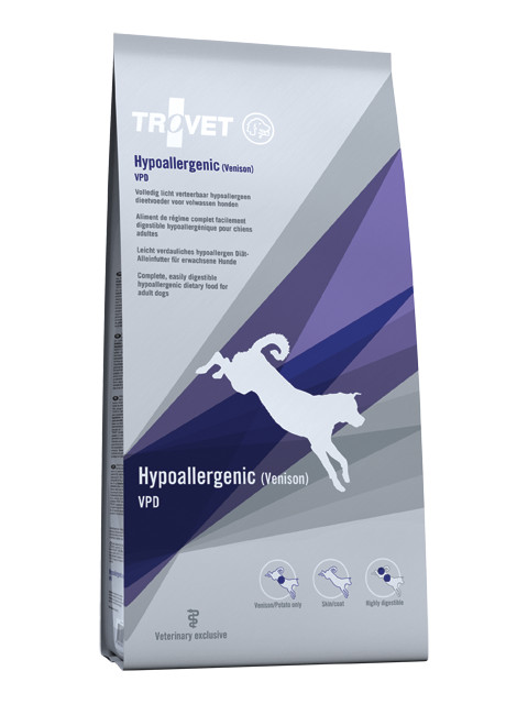 Trovet Hypoallergenic VPD met hert hondenvoer