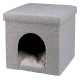 Trixie igloo e cuccia per gatti Alois 38 × 40 × 38 cm grigio chiaro