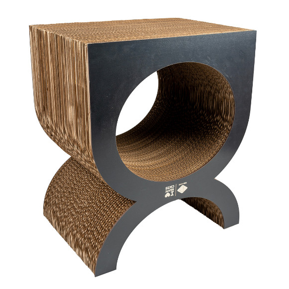 Kartonnen speel- en krabmeubel Faye