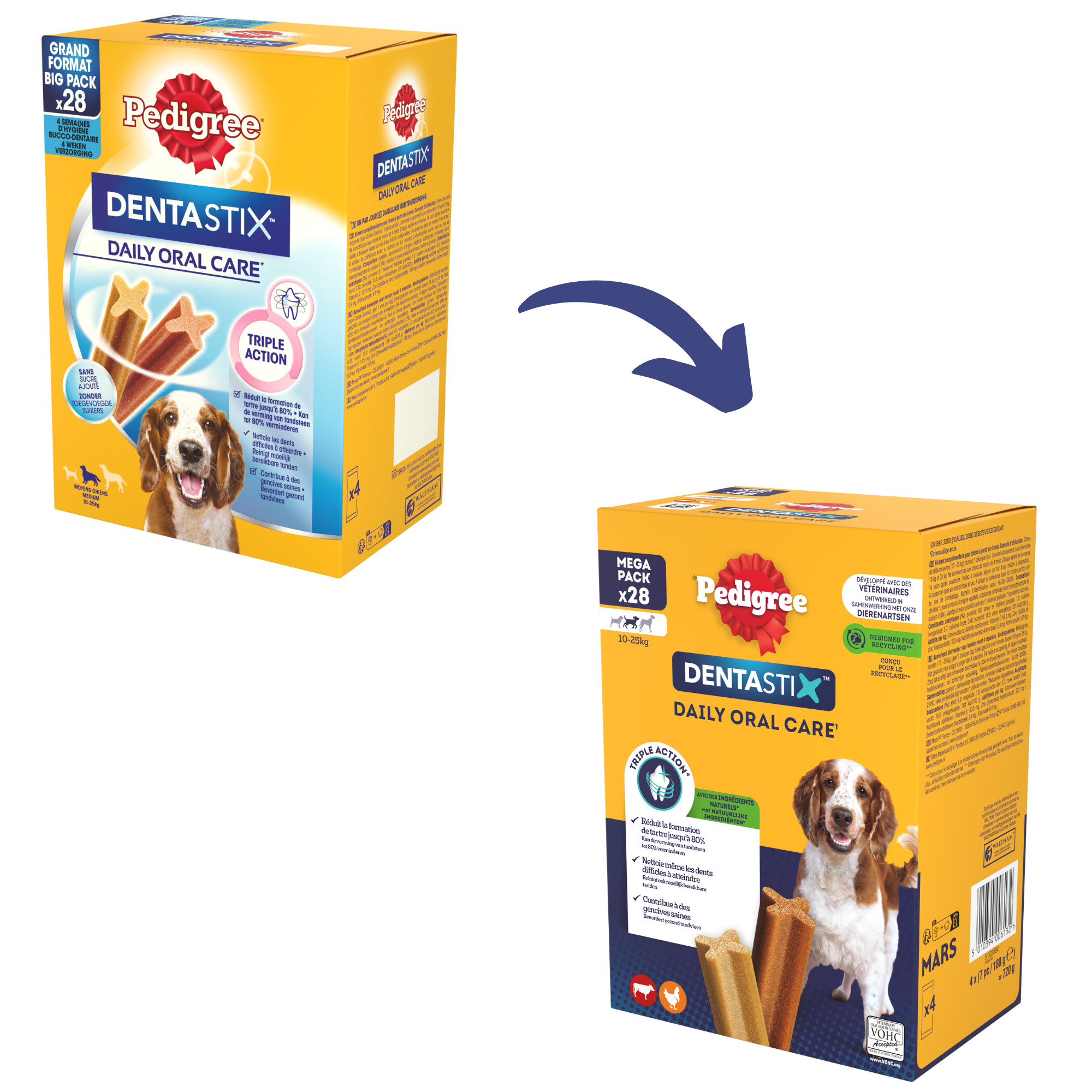 Pedigree Dentastix Cani di taglia media