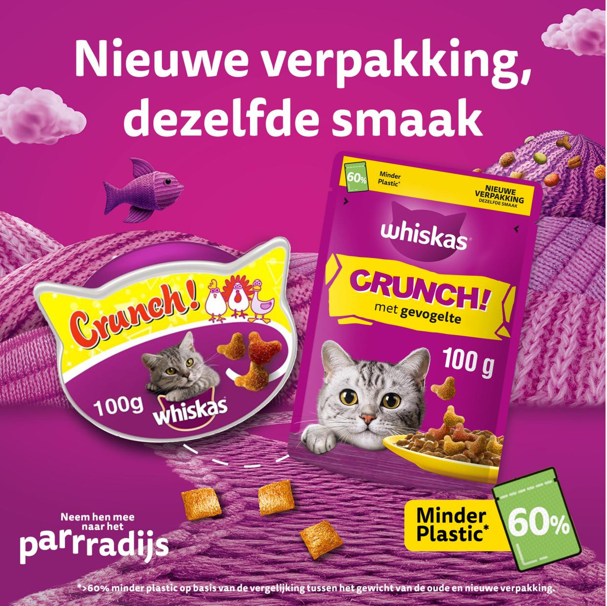 Whiskas Crunch snack per gatti