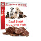 Tagliata di manzo con pesce Brekz Premium