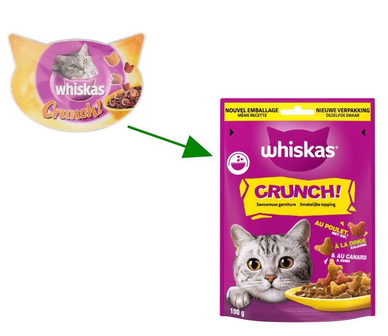 Whiskas Crunch snack per gatti