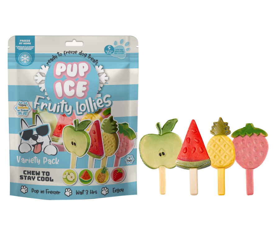 Pup Ice Fruity Lollies S variatiepak hondenijsjes