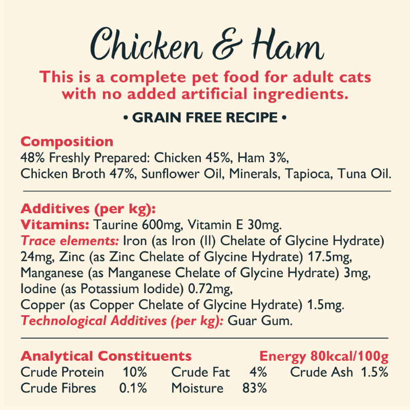 Lily's Kitchen Fillets kip, kip-ham, kip-mossel, tonijn-zalm natvoer kat