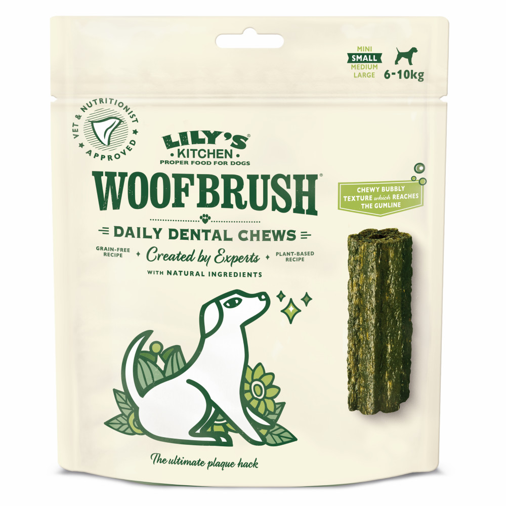 Lily's Kitchen Woofbrush Dental kauwsticks hondensnacks