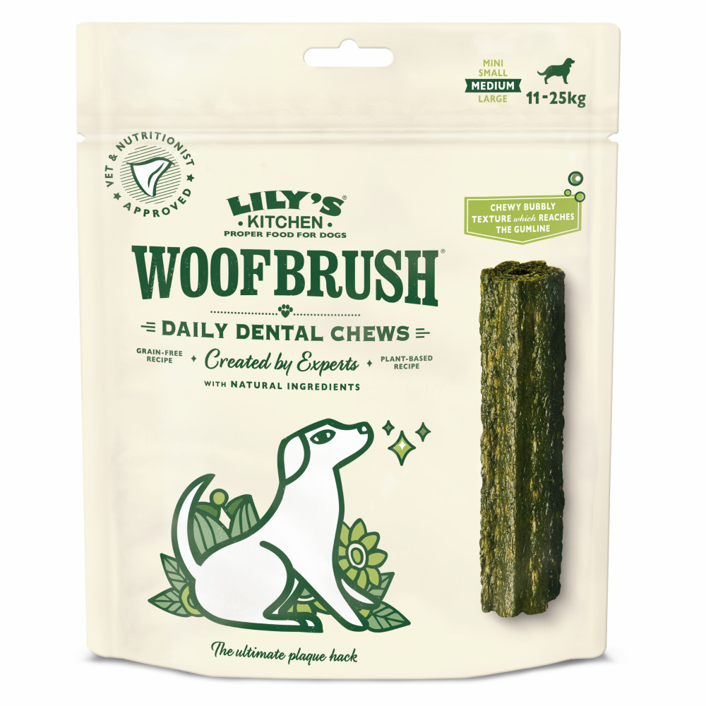 Lily's Kitchen Woofbrush Dental kauwsticks hondensnacks