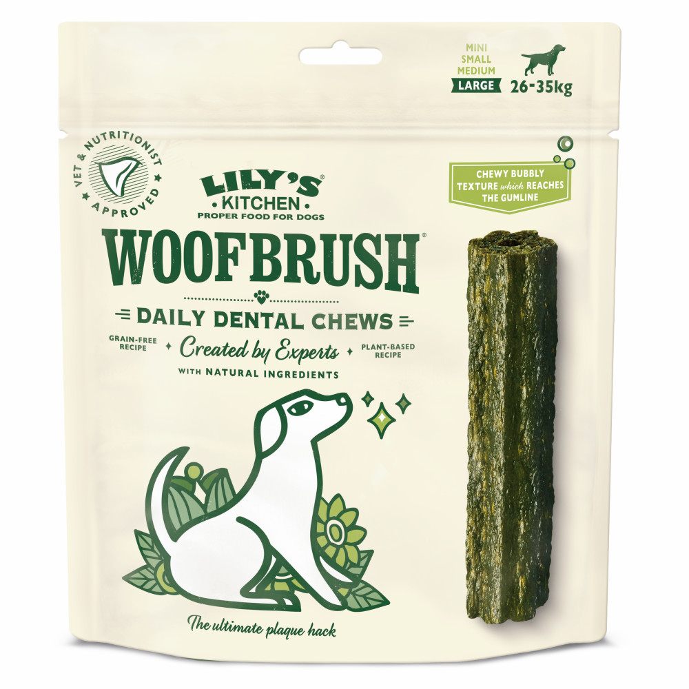Lily's Kitchen Woofbrush Dental kauwsticks hondensnacks