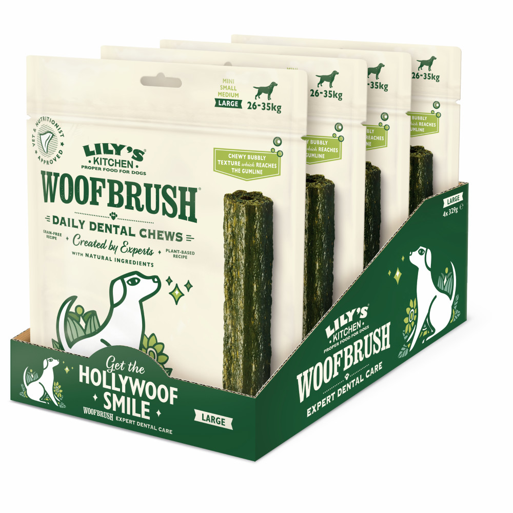 Lily's Kitchen Woofbrush Dental kauwsticks hondensnacks