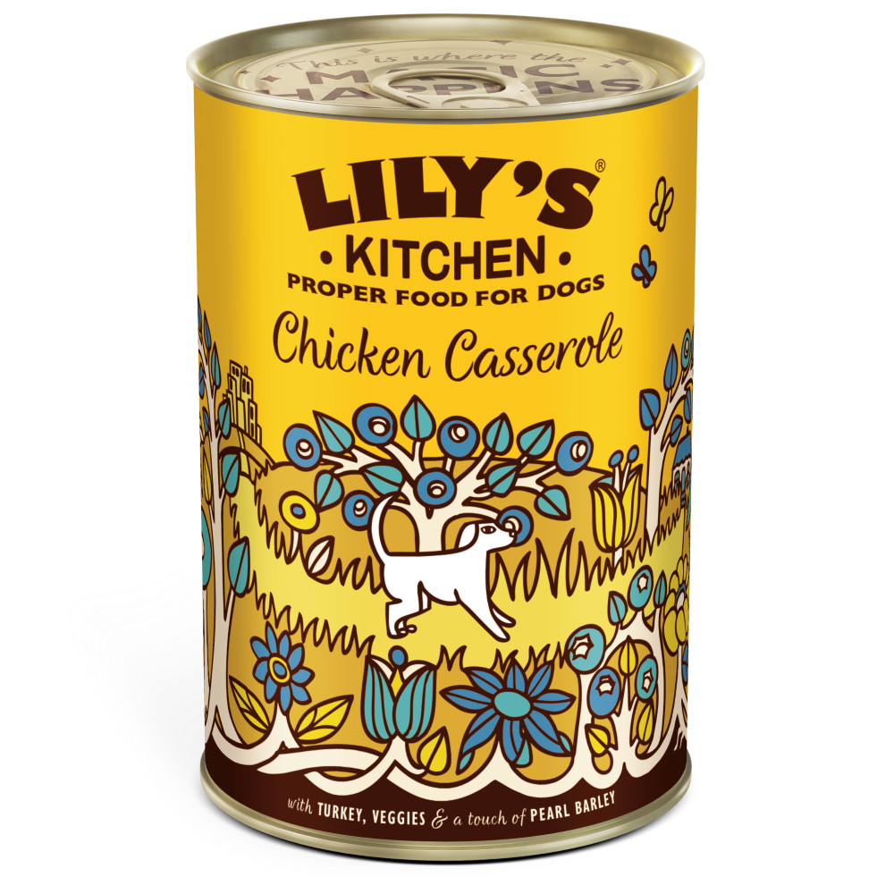 Lily's Kitchen Casserole kip met kalkoen natvoer hond