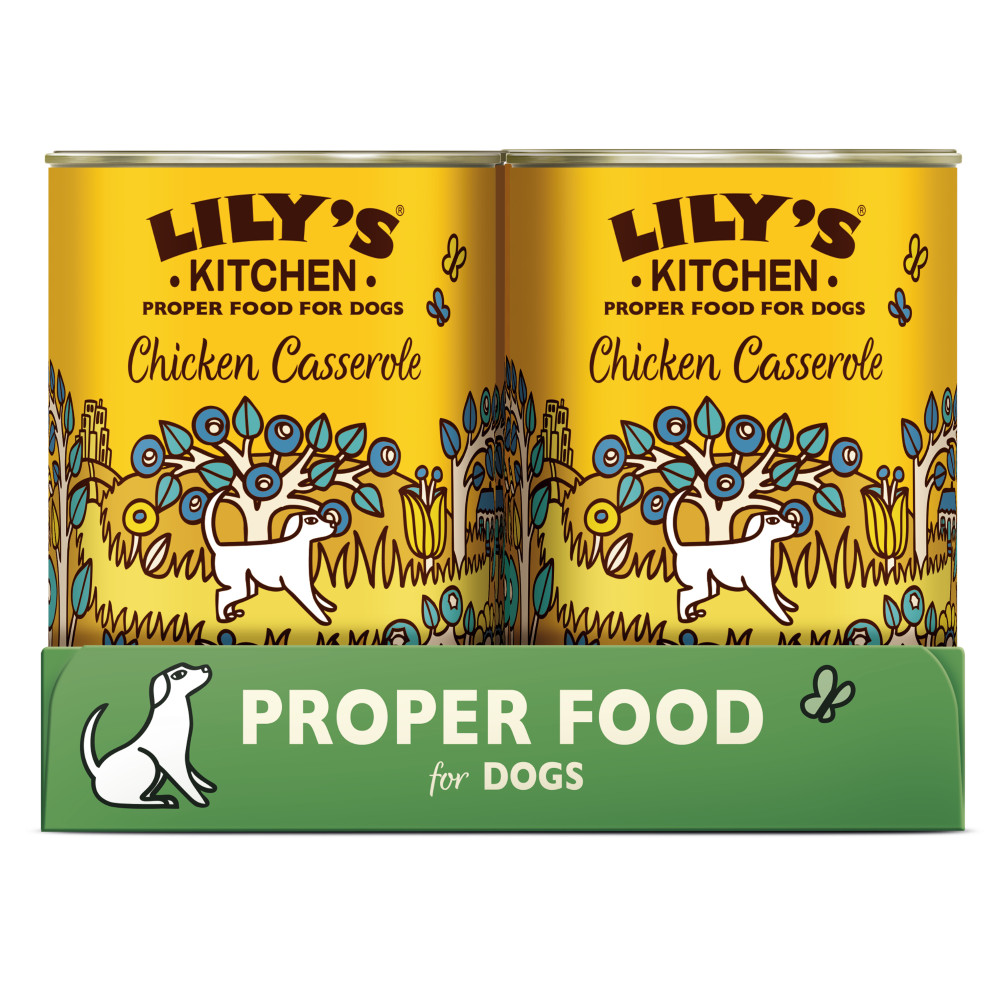 Lily's Kitchen Casserole kip met kalkoen natvoer hond