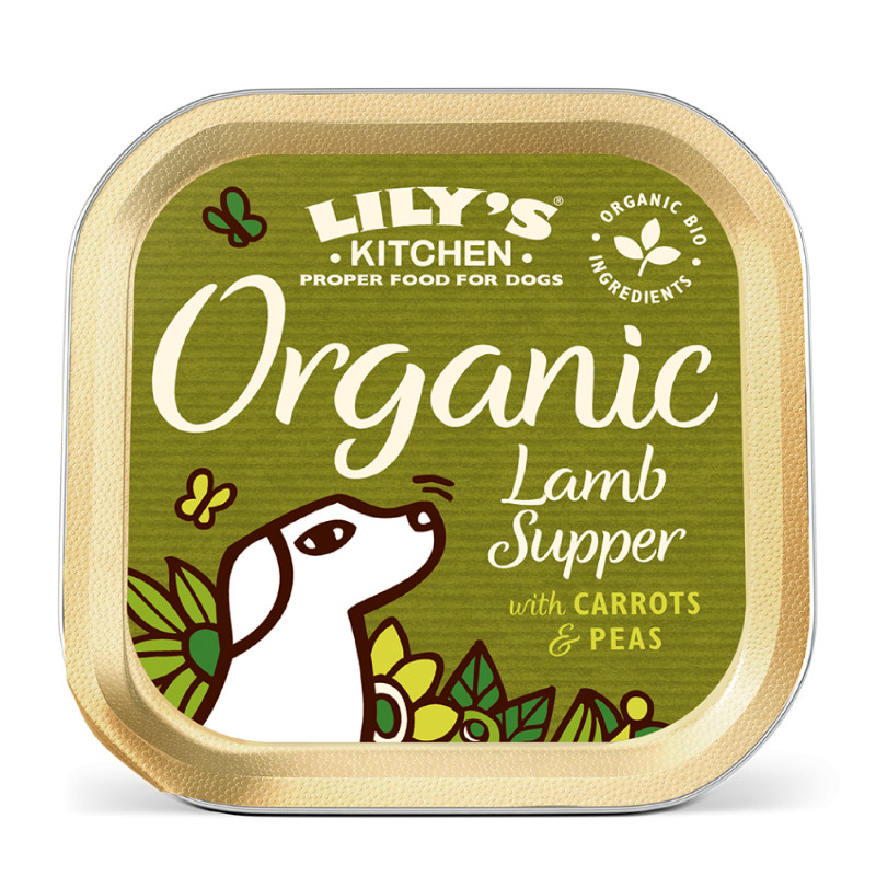 Lily's Kitchen Organic Supper lam paté natvoer hond