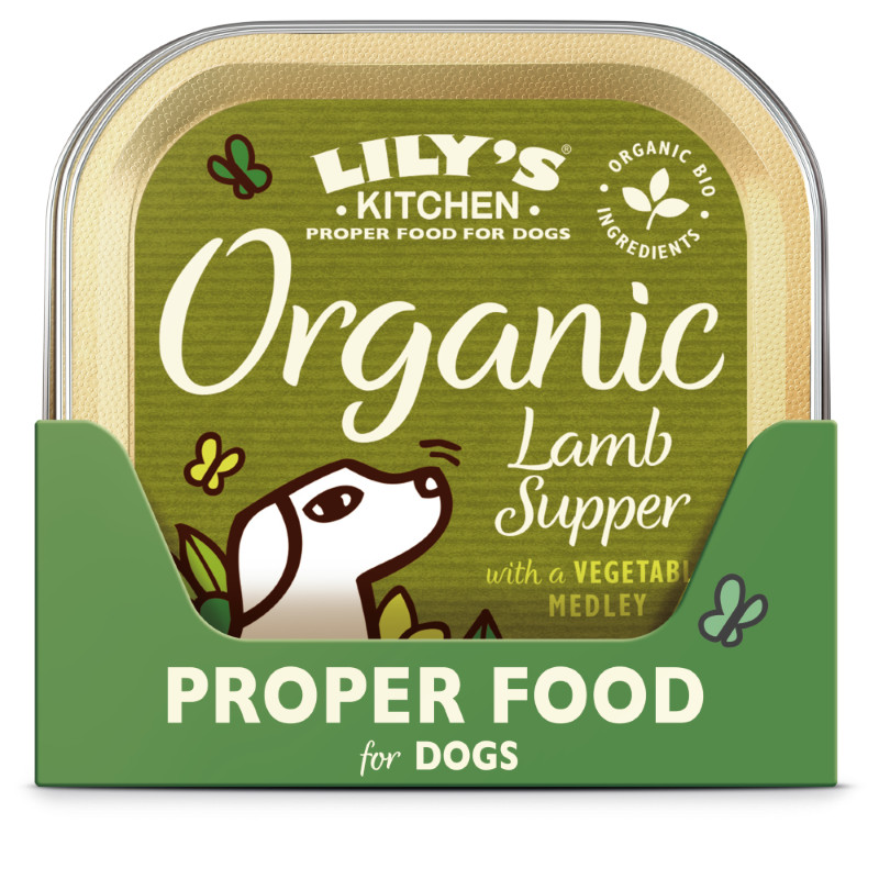 Lily's Kitchen Organic Supper lam paté natvoer hond