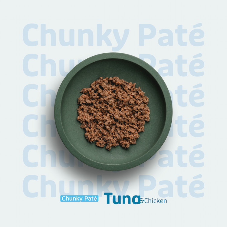 Prins Chunky Paté Adult tonijn met kip natvoer kat