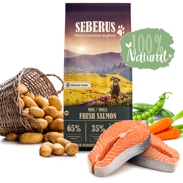 Seberus Mini/Small Fresh Salmon - natuurlijk graanvrij hondenvoer