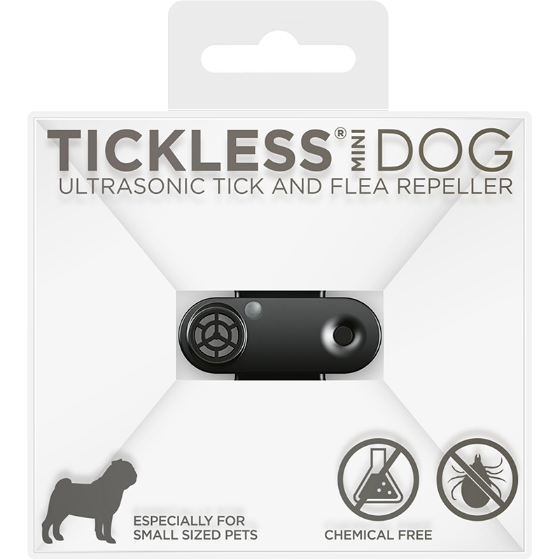 Tickless Mini ultrasone oplaadbare vlo- en tekenverjager hond