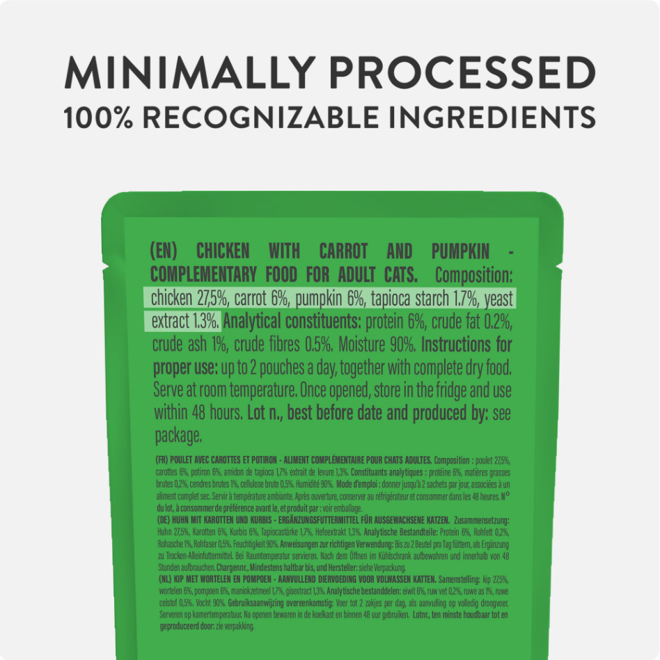 Schesir Cat Soup Kip met Pompoen