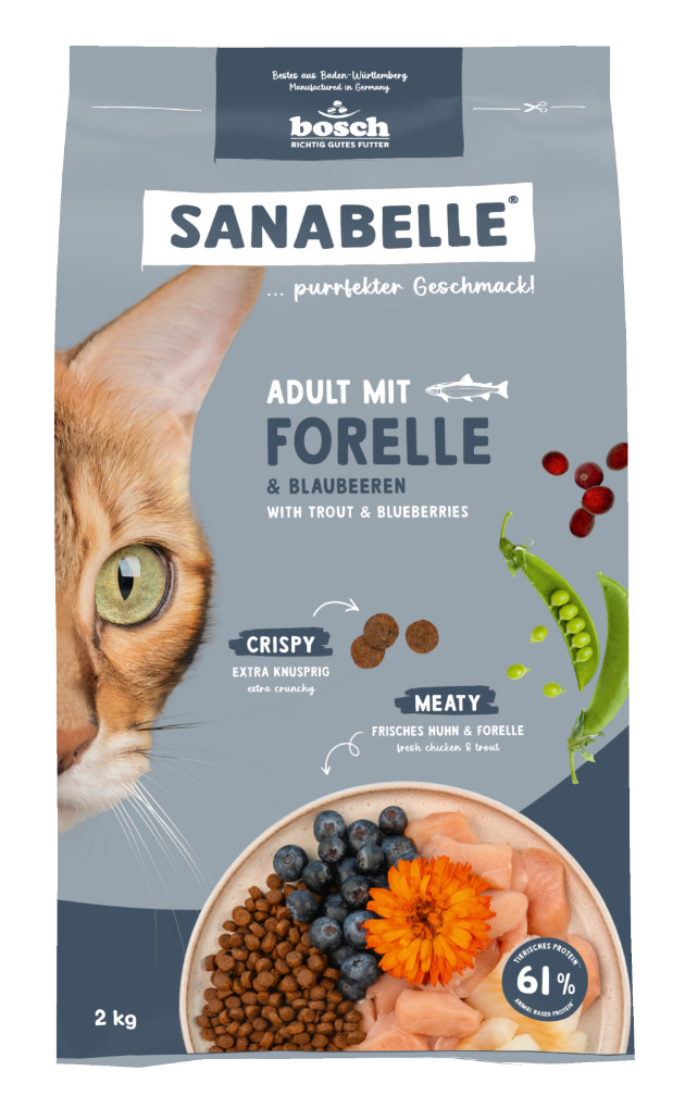 Sanabelle High Premium Adult Forel kattenvoer
