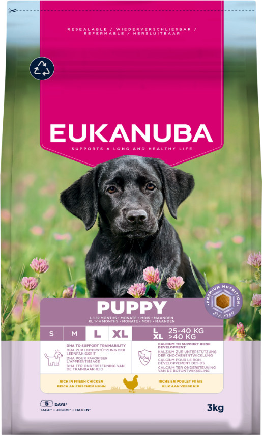 Eukanuba Growing Puppy Large Breed kip hondenvoer